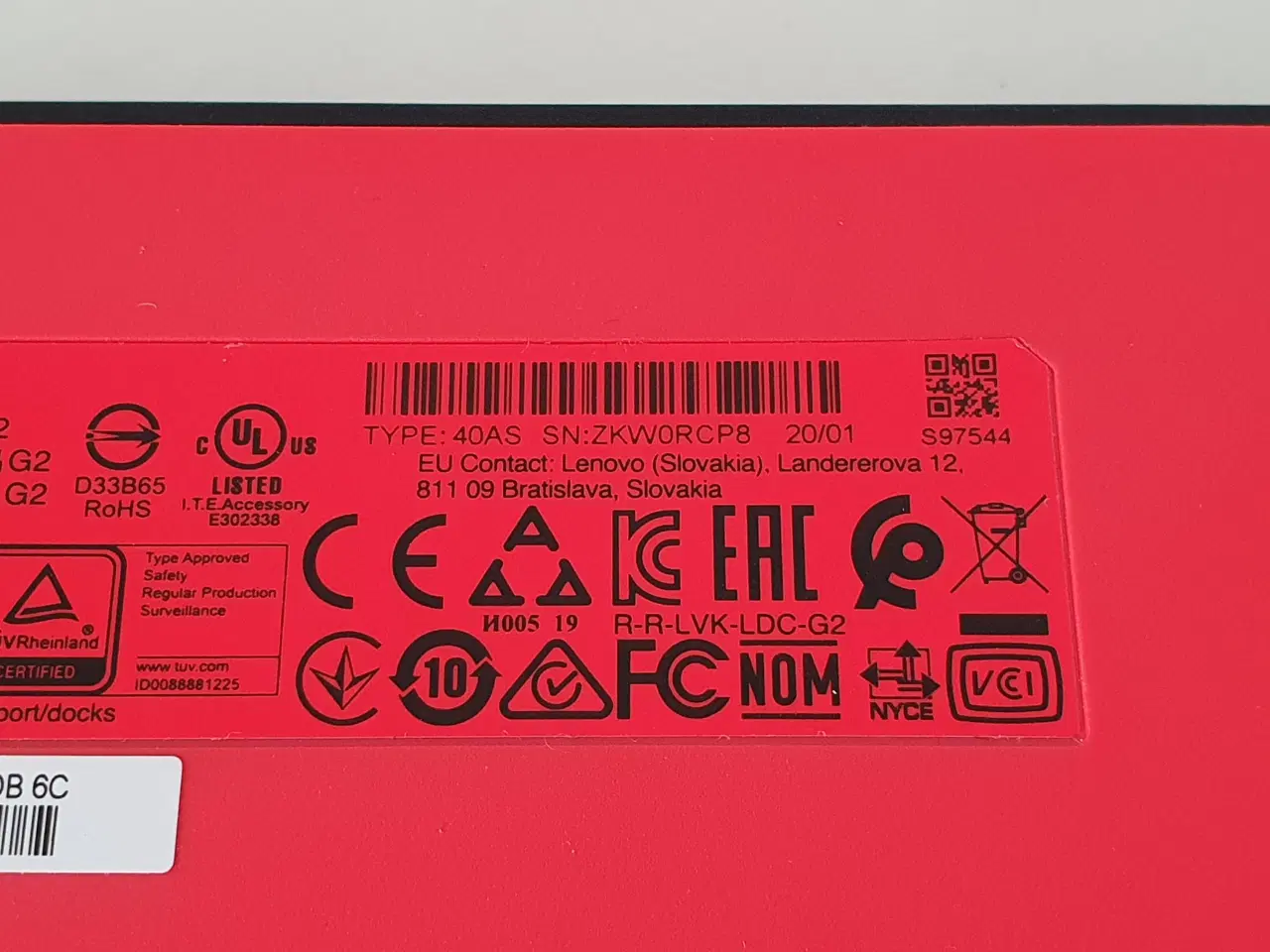 Billede 4 - Lenovo USB-C Dock Gen 2 - 40AS