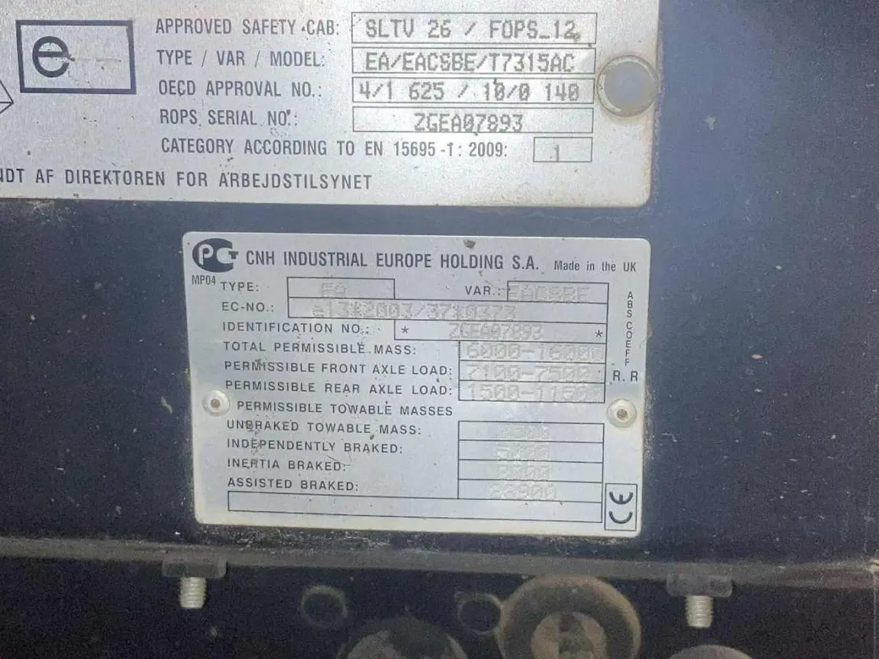 Billede 5 - New Holland T7.315 Gård traktor som er på vej hjem.