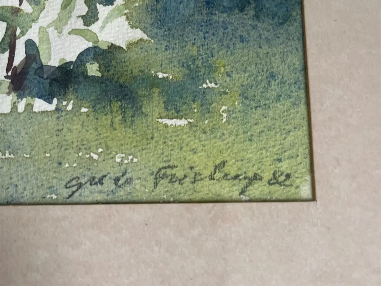 Billede 2 - Grete Fristrup, 82. Akvarel