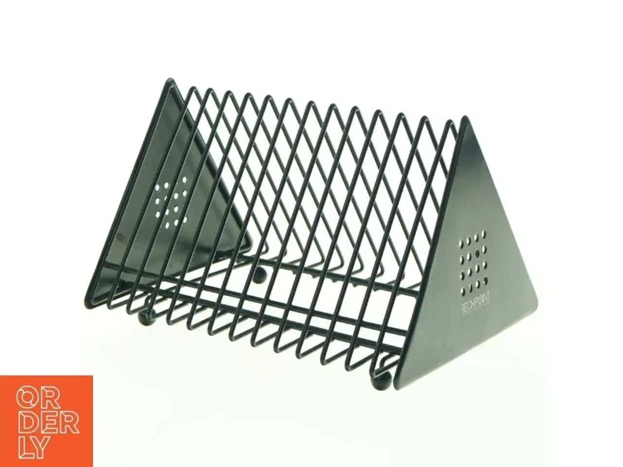 Billede 1 - CD holder i metal fra Techpoint (str. 20 x 15 cm)