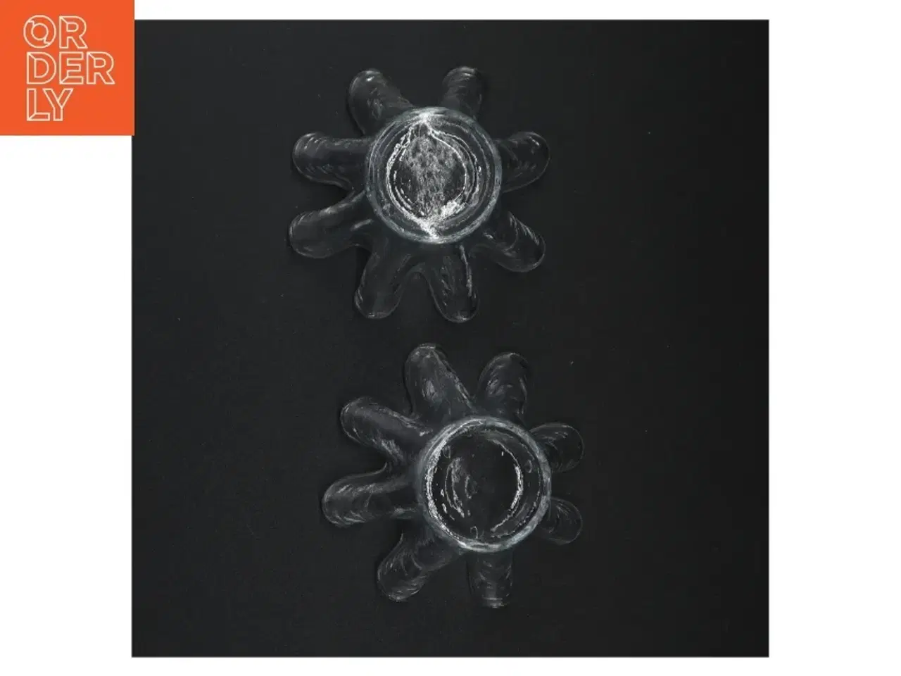 Billede 3 - Gennemsigtige glasvaser (str. 9 x 11 cm)