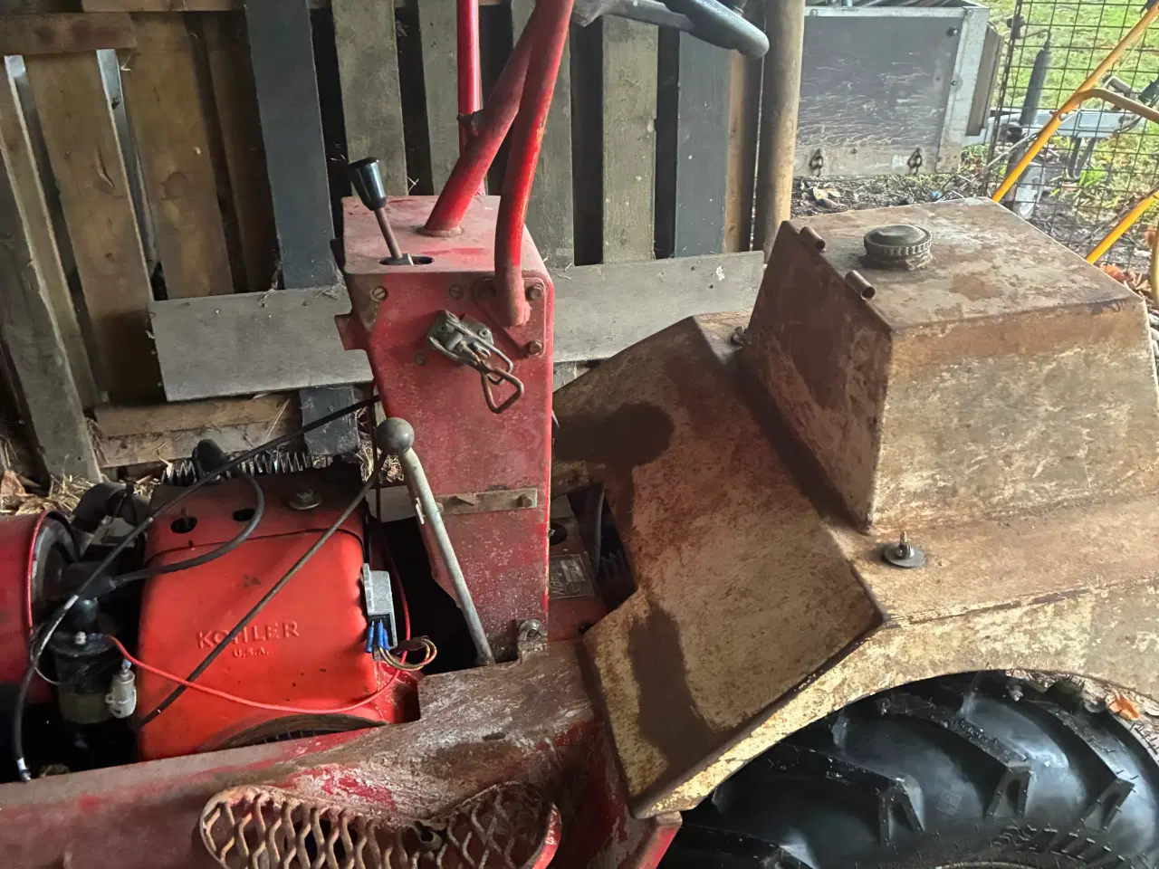 Billede 1 - ombygget mink fodermaskine