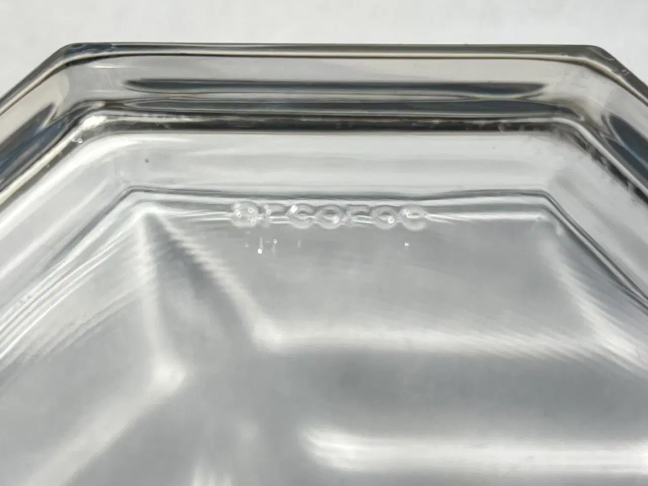 Billede 3 - Arcoroc 8-kantede skål fra 80'erne