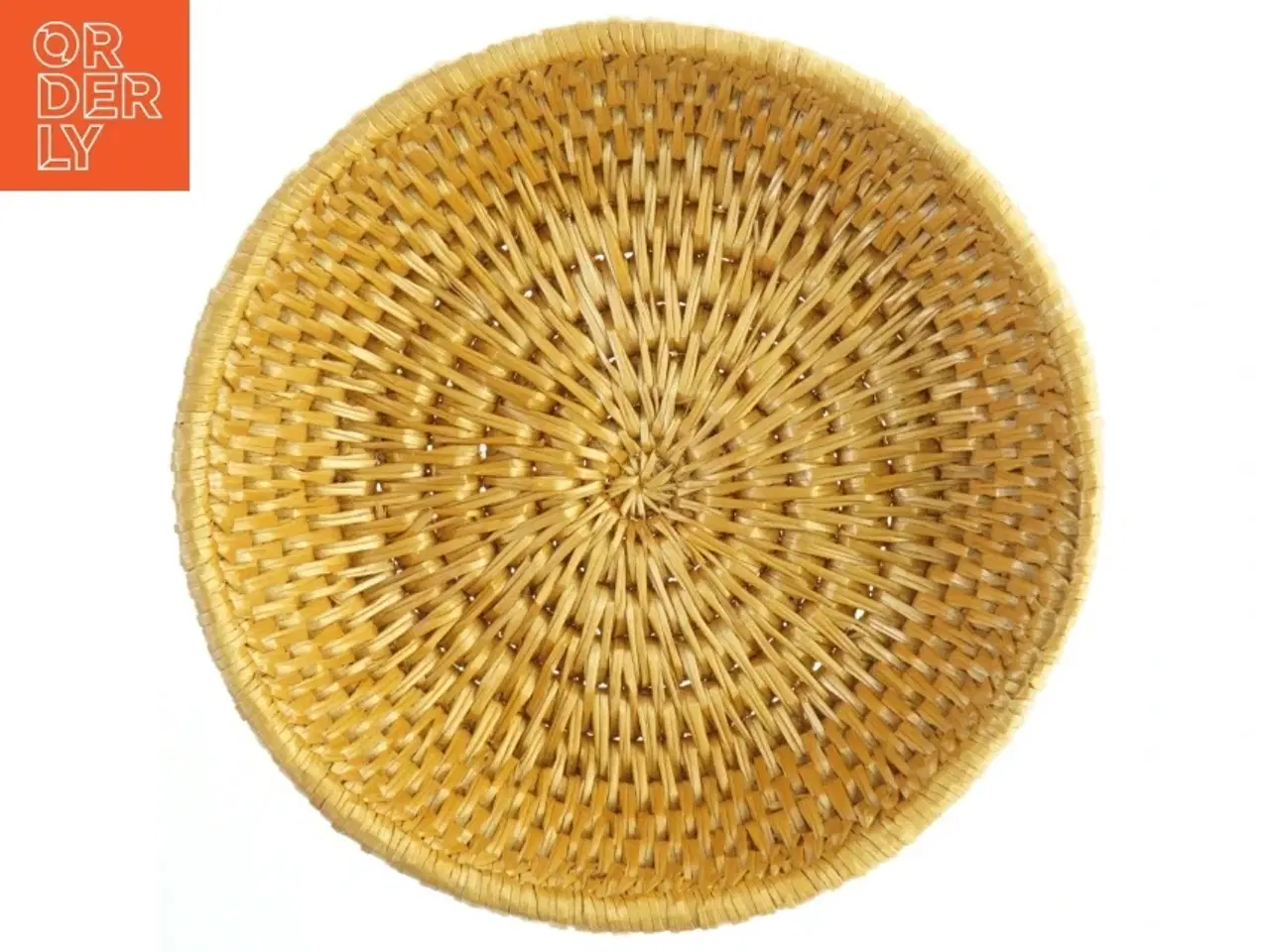 Billede 4 - Robust Rund flettet kurv (str. Ø. 26 cm)