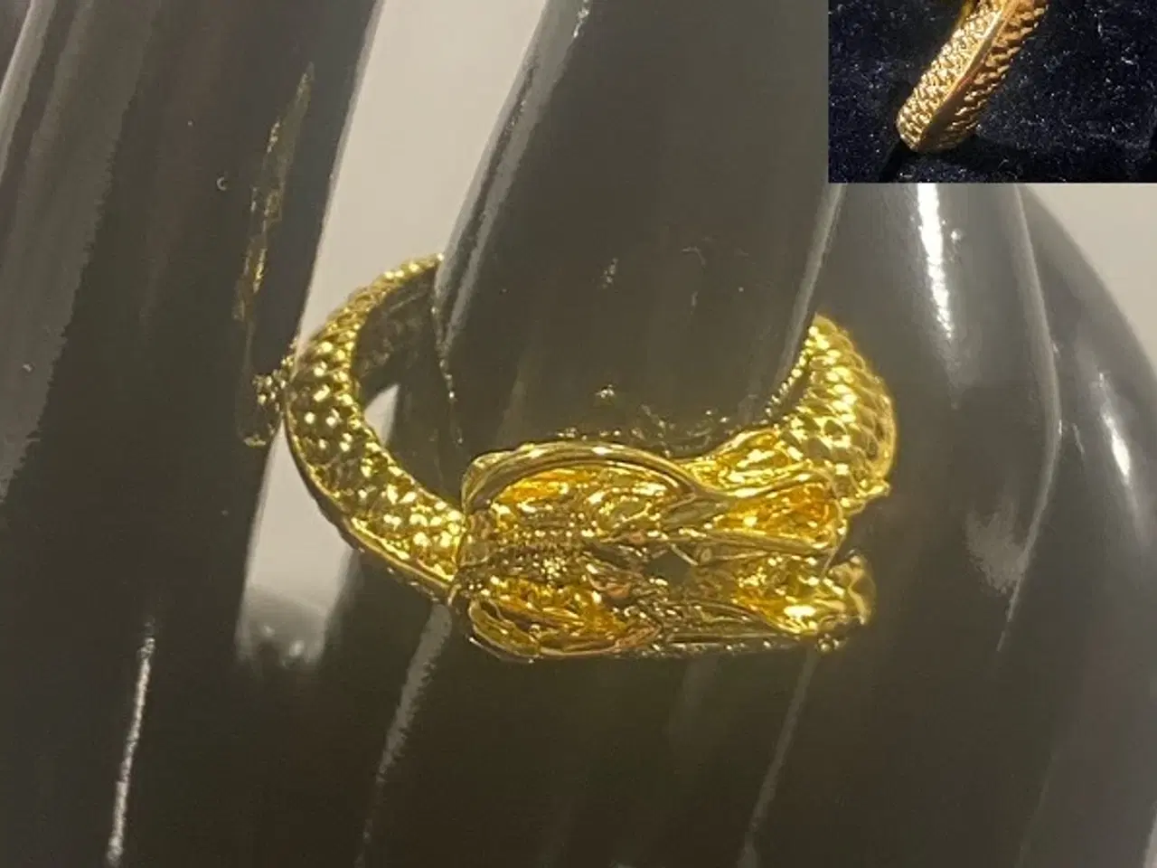 Billede 1 - * Lækker drage-fingerring