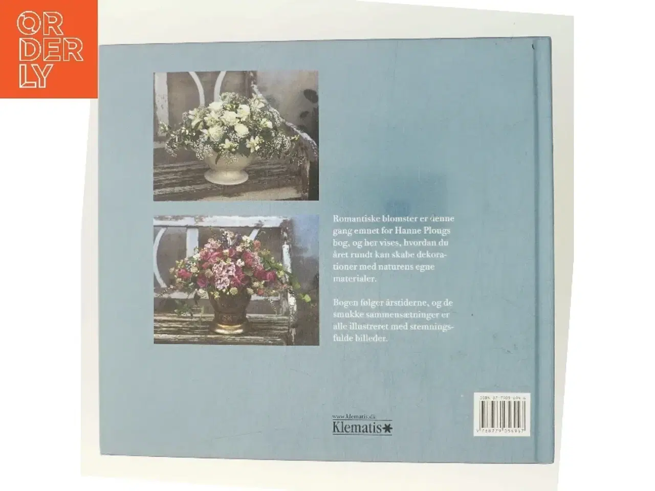 Billede 3 - Romantiske blomster af Hanne Ploug (Bog)