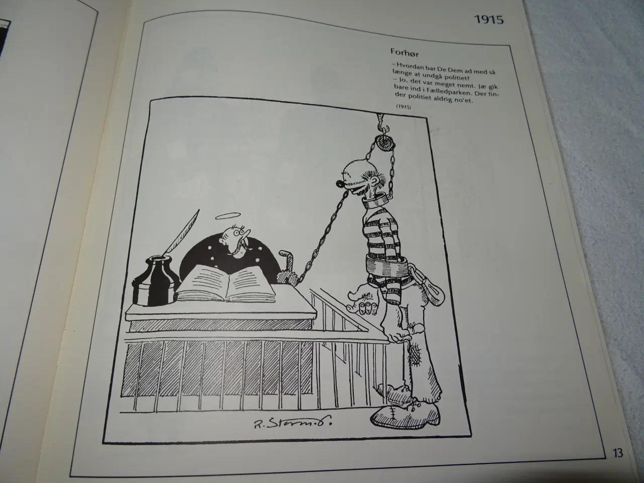 Billede 2 - Dansk politi i karikatur 1905 til 1977