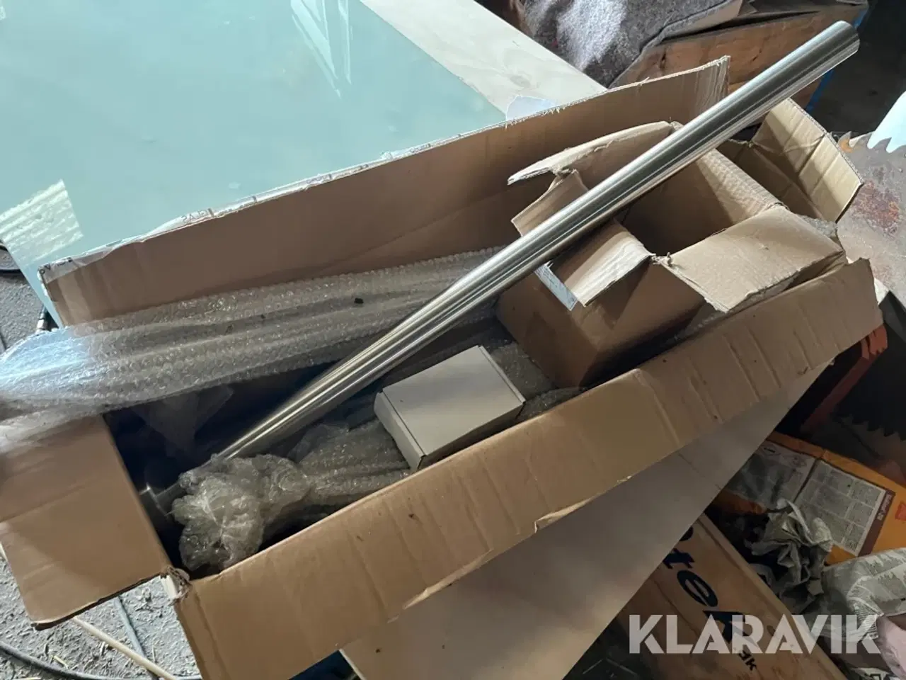 Billede 2 - Glas afskærmning ESG 154x94cm 1 styk