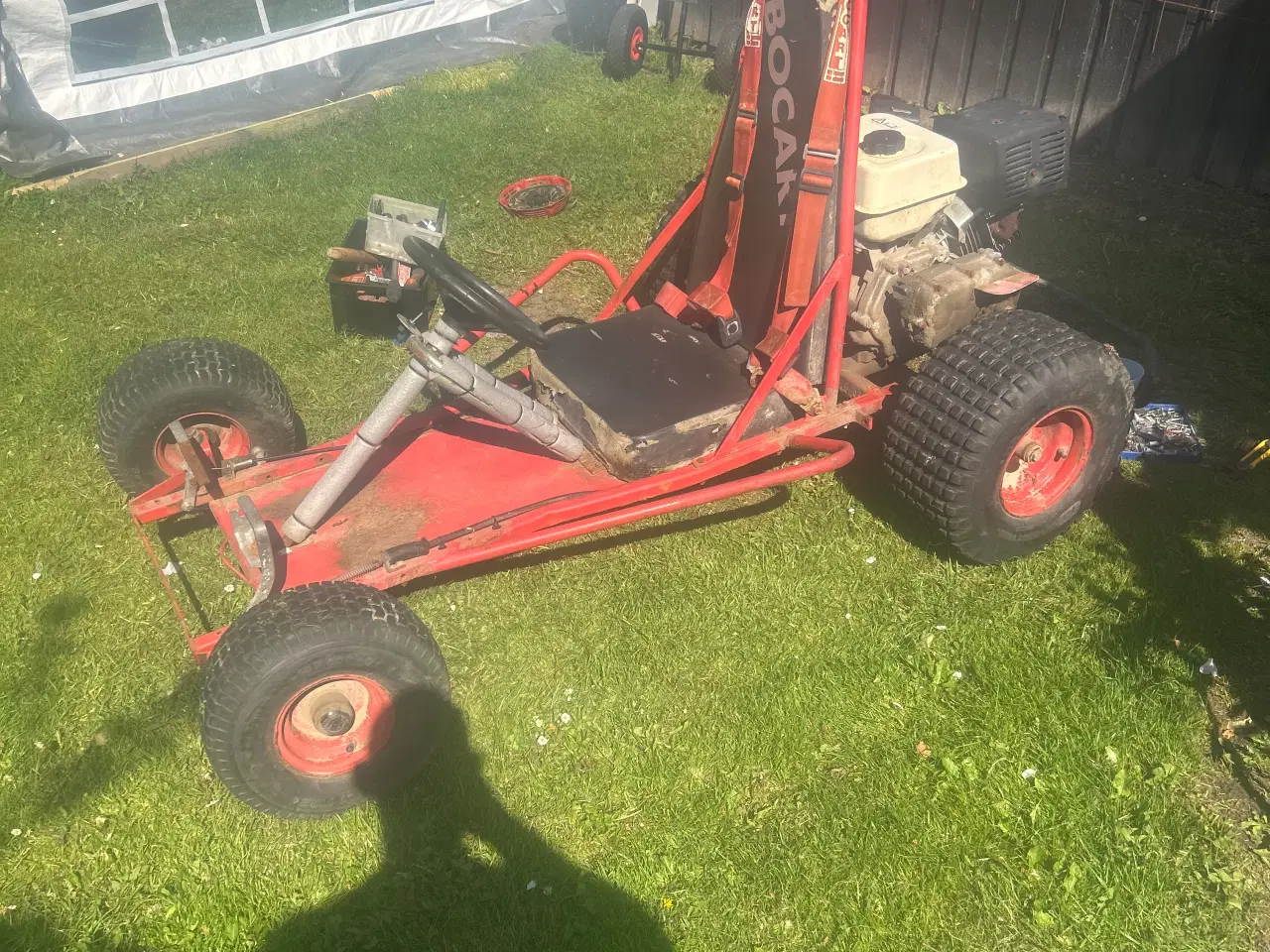 Billede 1 - Bokart med 15hk motor