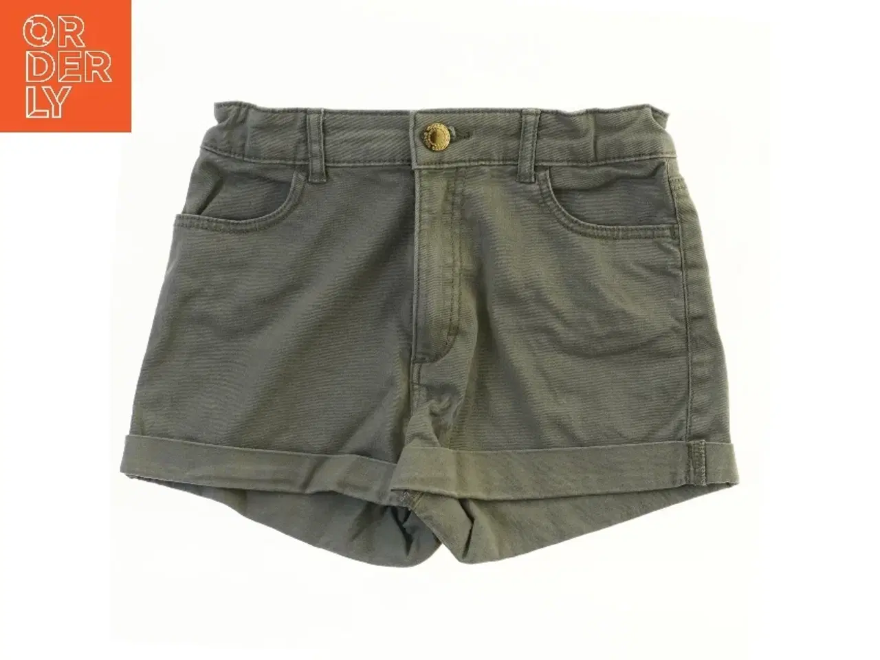 Billede 1 - Olivengrønne shorts fra H&M (str. 140)
