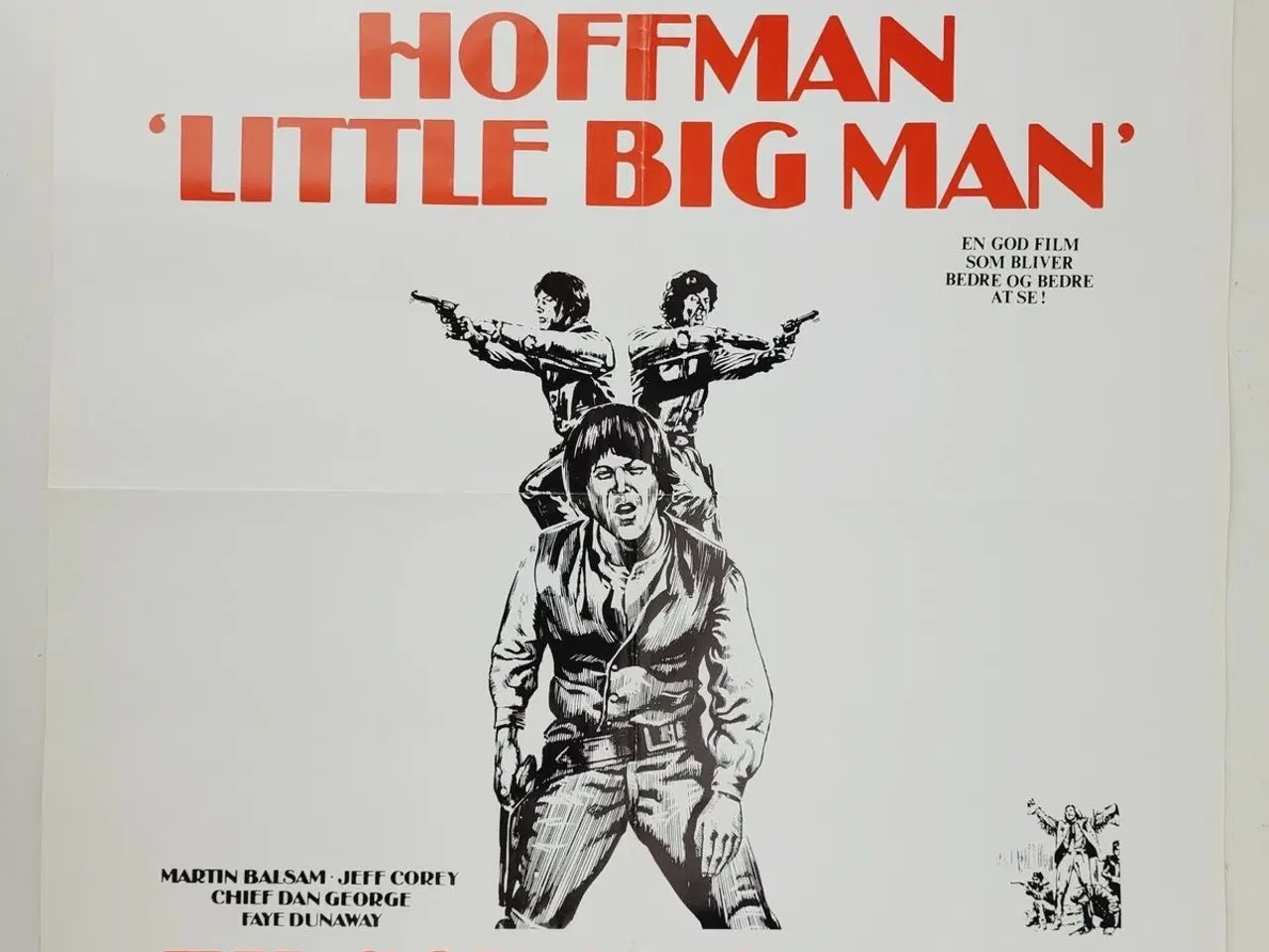 Billede 3 - Plakat: Vintage - Little Big Man - Dustin Hoffman