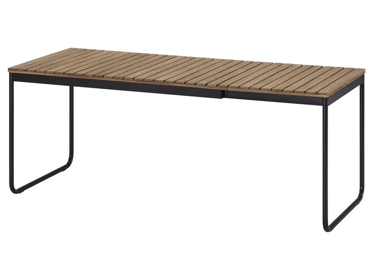 Billede 2 - Havebord med tillægsplade