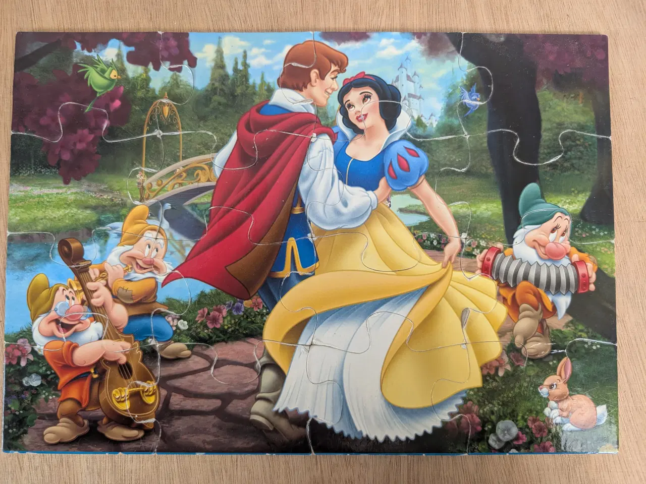 Billede 3 - Disney børnepuslespil med klassiske figurer