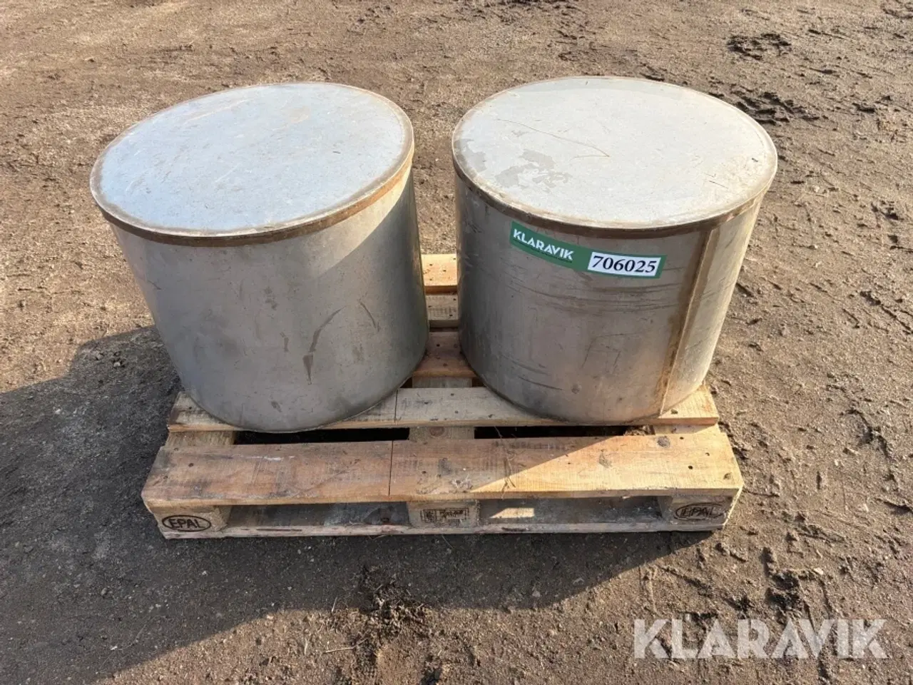 Billede 2 - Rustfri kar har været brugt til afsyring