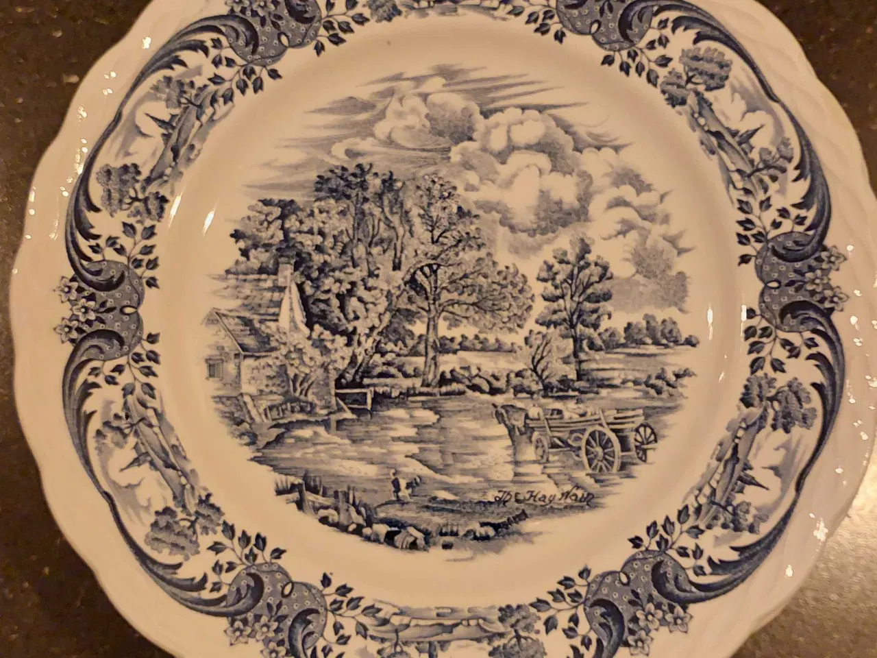 Billede 1 - 10 stk engelsk fajance 