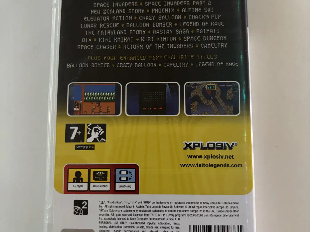 Billede 2 - Taito Legends Power-Up (PSP)