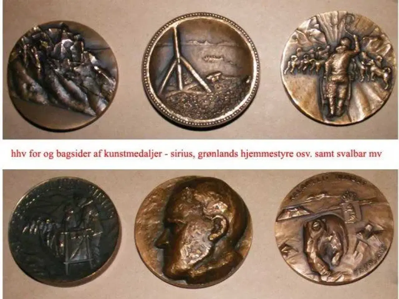 Billede 1 - Kunstmedaljer