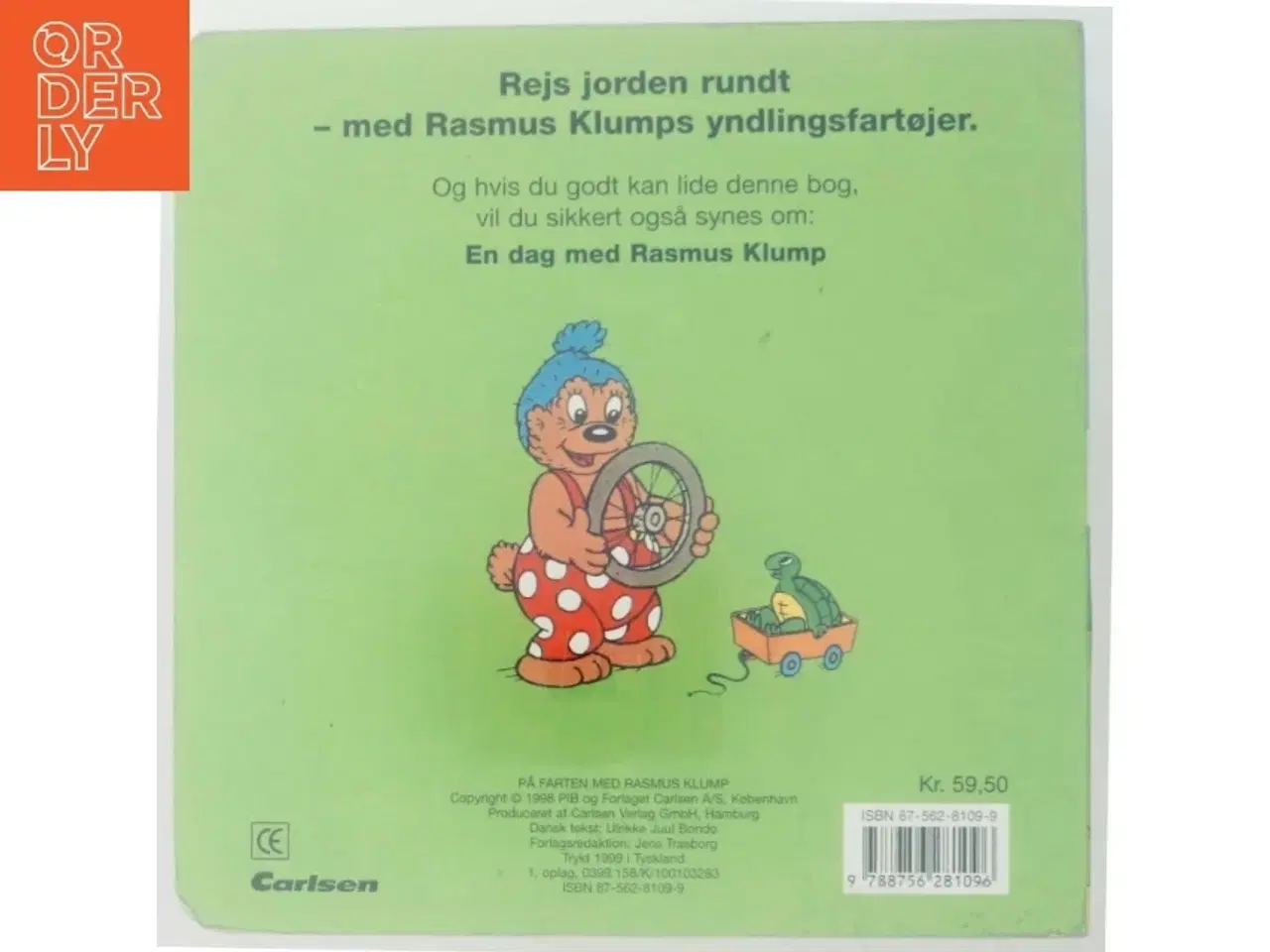 Billede 3 - På farten med Rasmus Klump af Ulrikke Juul Bondo (Bog)