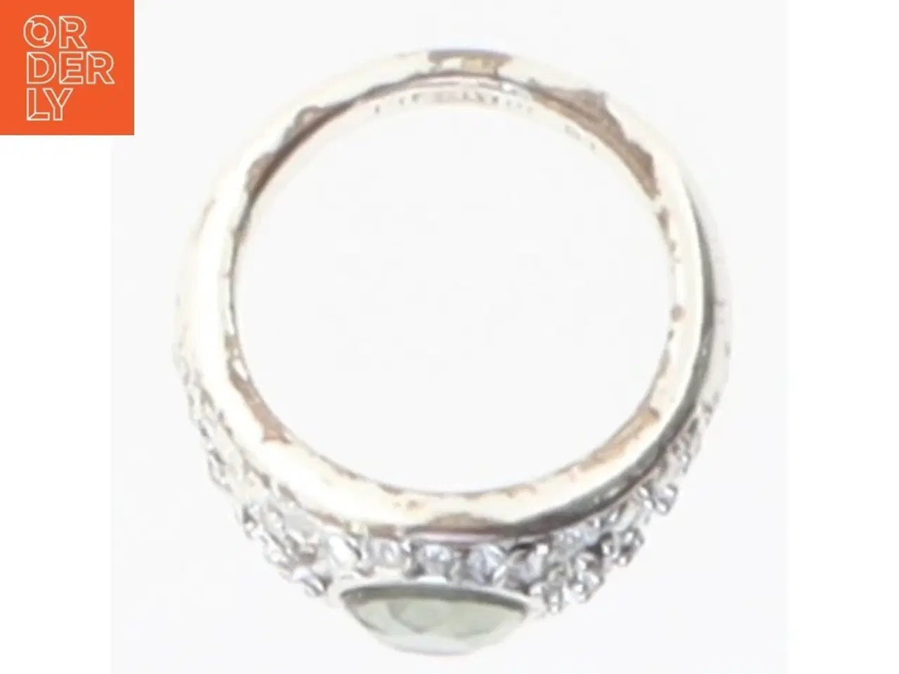 Billede 2 - Ring med krystaller (str. 50 mm)