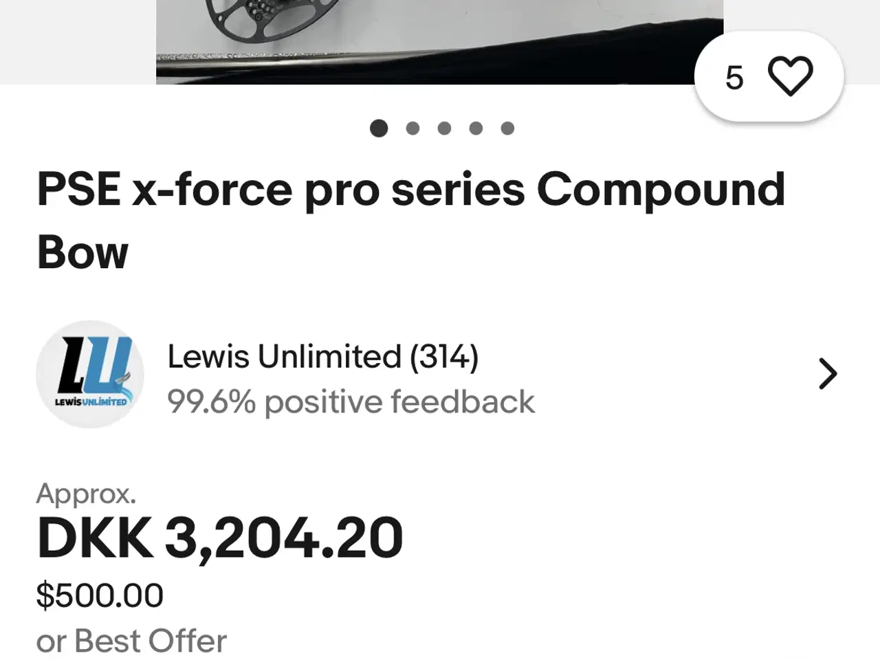 Billede 5 - PSE- XForce compound