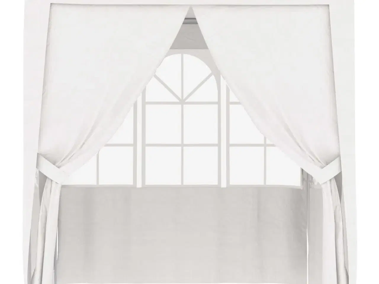 Billede 4 - Festtelt med sidevægge 2,5x2,5 m 90 g/m² hvid