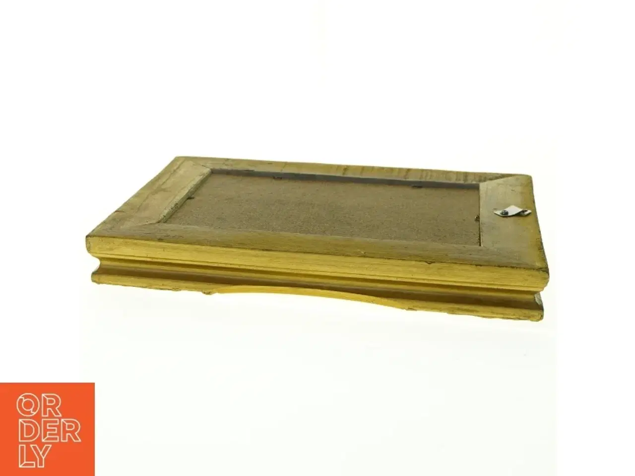 Billede 3 - Spejl i guldramme (str. 27,5 x 3 20 cm)