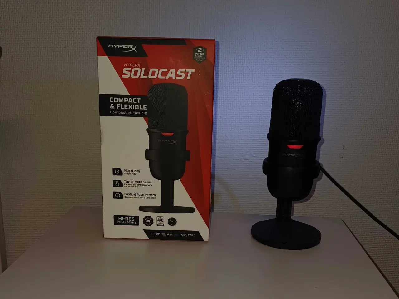 Billede 1 - Solocast hyperx mikrofon sort