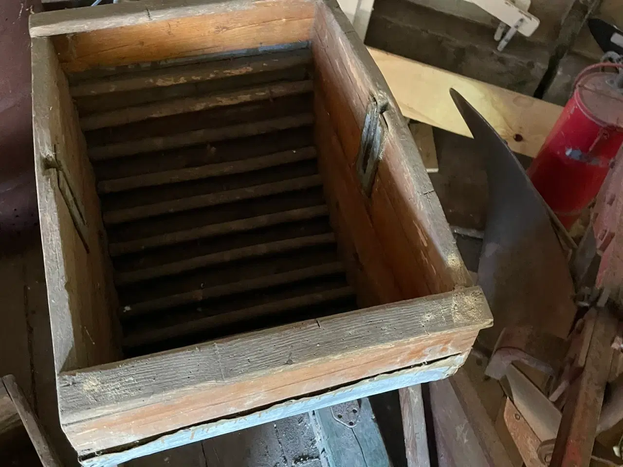 Billede 4 - Antik vaskevugge / vaskebalje