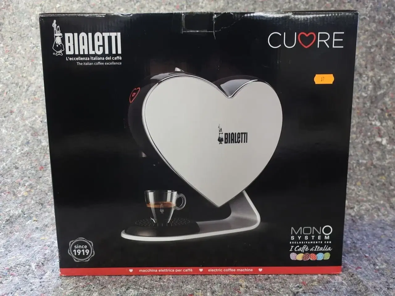 Billede 1 - Kapsel espresso kaffemaskine BIALETTI CUORE CF 80