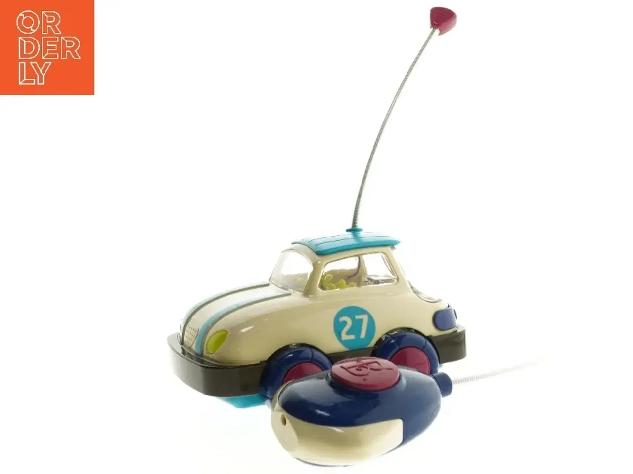 Billede 1 - Børnelegetøj bil med fjernbetjening (str. 16 x 13 cm)