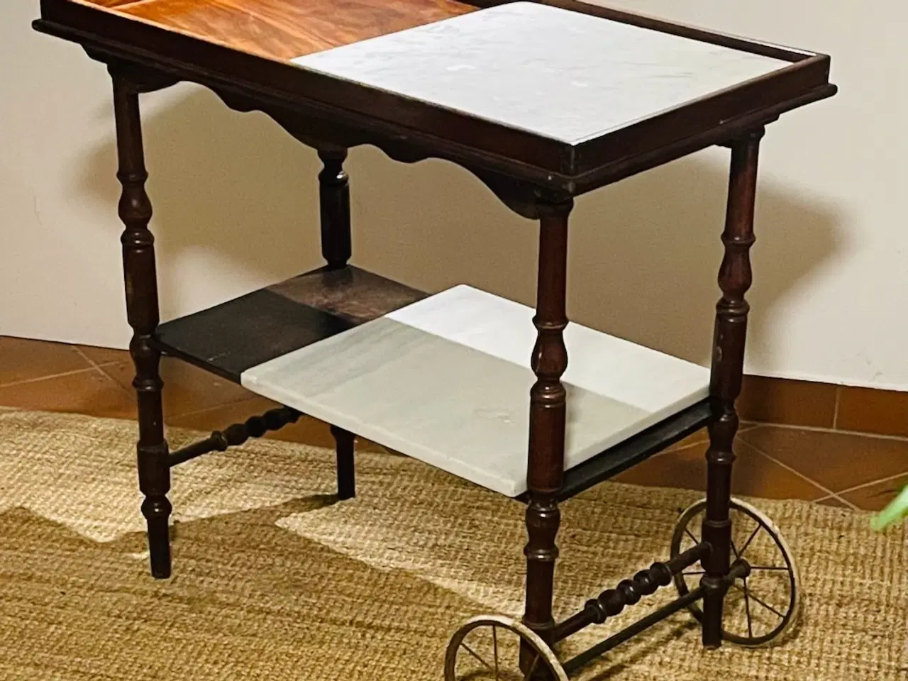 Billede 5 - ÆGTE VINTAGE SERVERINGSVOGN. NU NEDSAT!