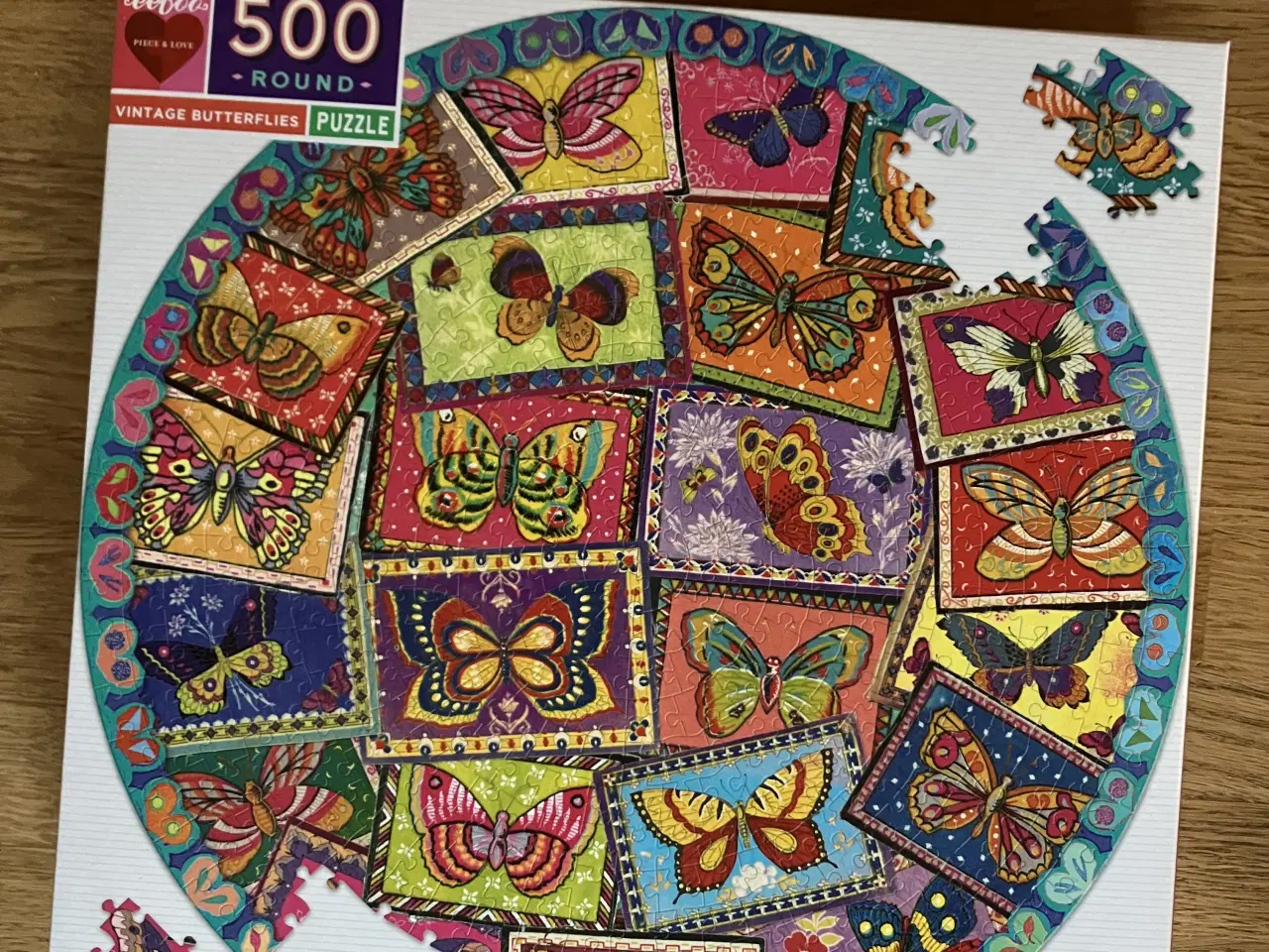 Billede 1 - Eeboo puslespil 500 brikker