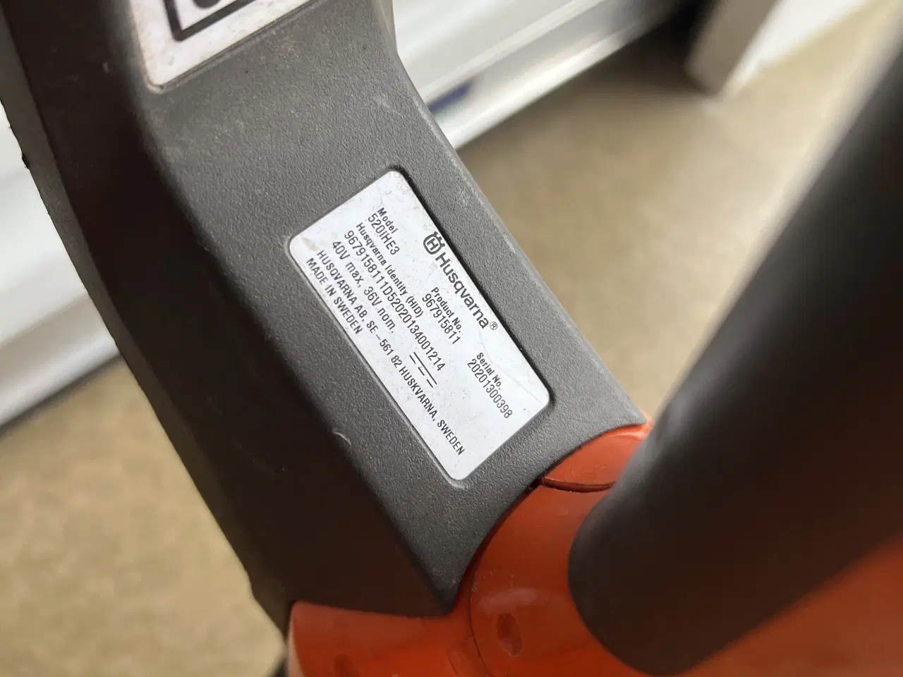 Billede 5 - Husqvarna 520iHE3 stanghækkeklipper