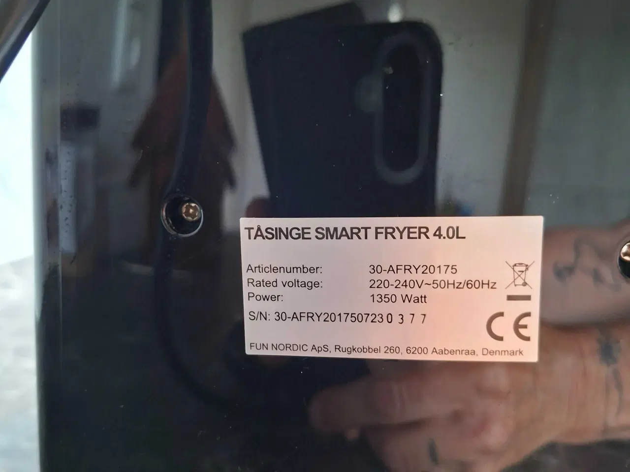 Billede 5 - Haws Airfryer 4 L 