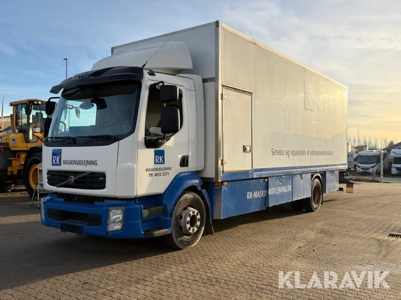 Billede 1 - Servicelastbil Volvo FL med Fassi Micro 20 læssekran