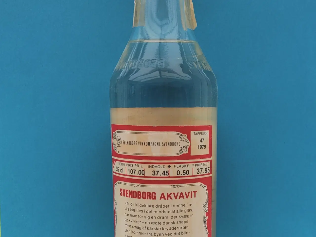 Billede 1 - Svendborg Akvavit fra 1979