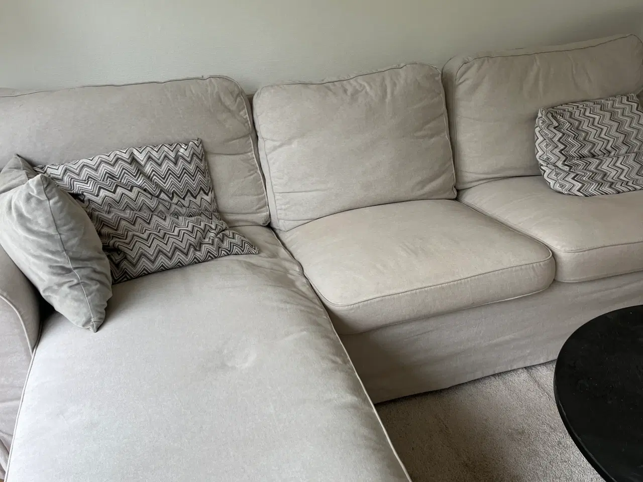 Billede 1 - Ikea Ektorp sofa 3-personers med chaiselong 