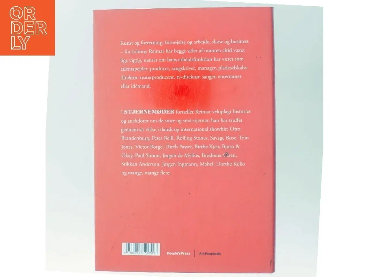 Billede 3 - Stjernemøder : historier om dem, jeg mødte på vejen af Johnny Reimar (Bog)