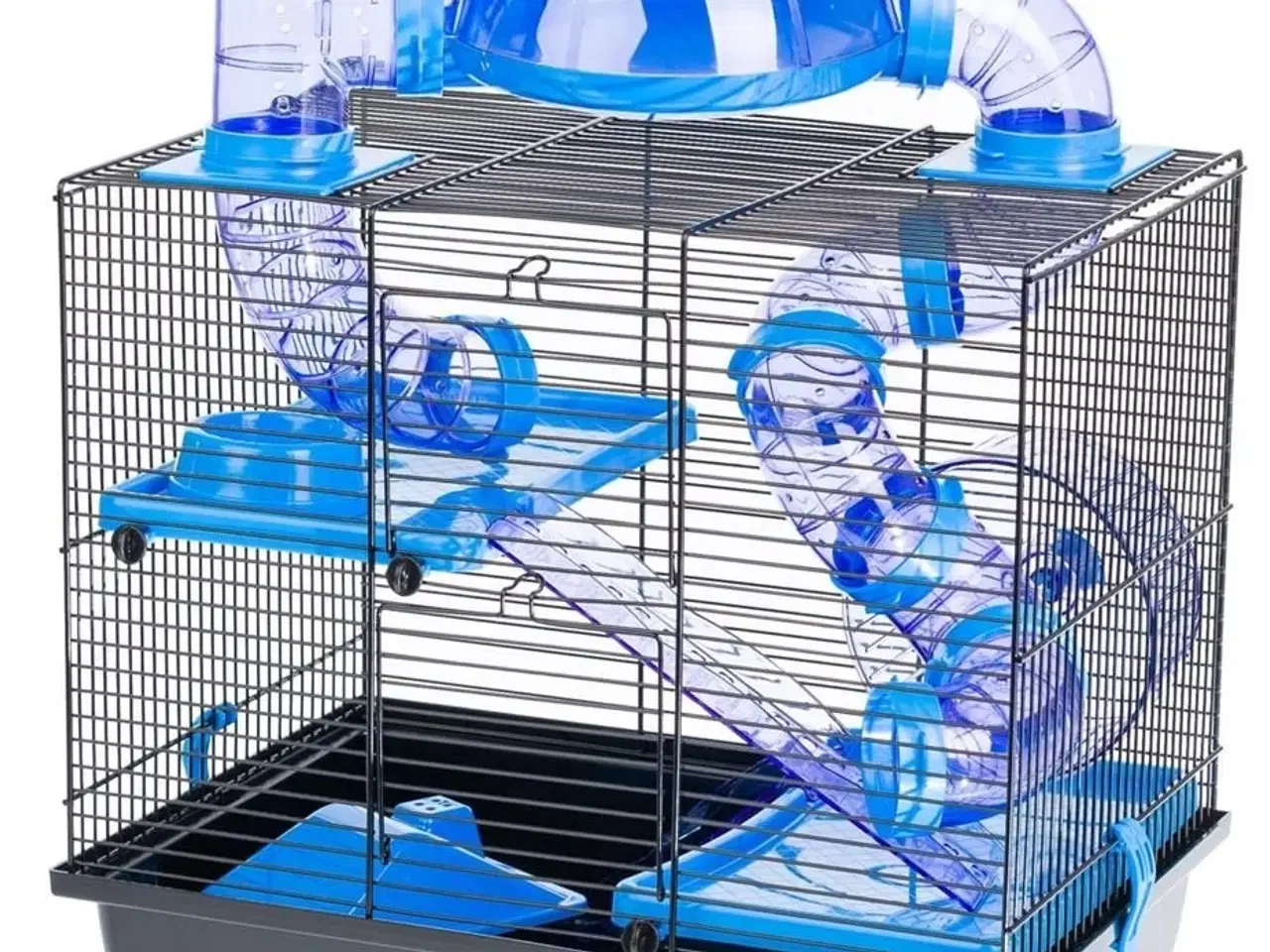 Billede 1 - Hamsterbur INTER-ZOO Rocky + Terrasse, blå