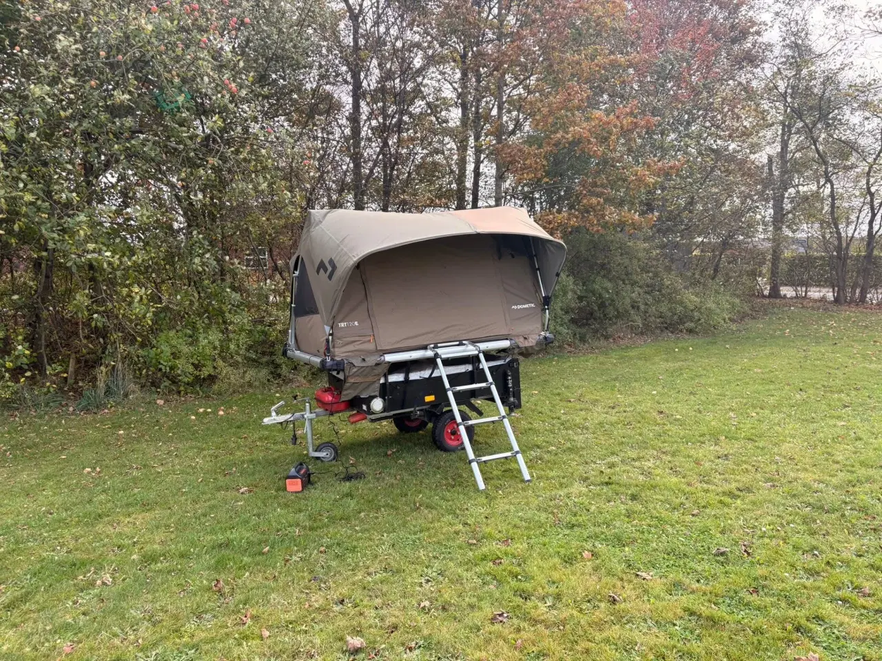 Billede 1 - Trailer til mc med toptelt.