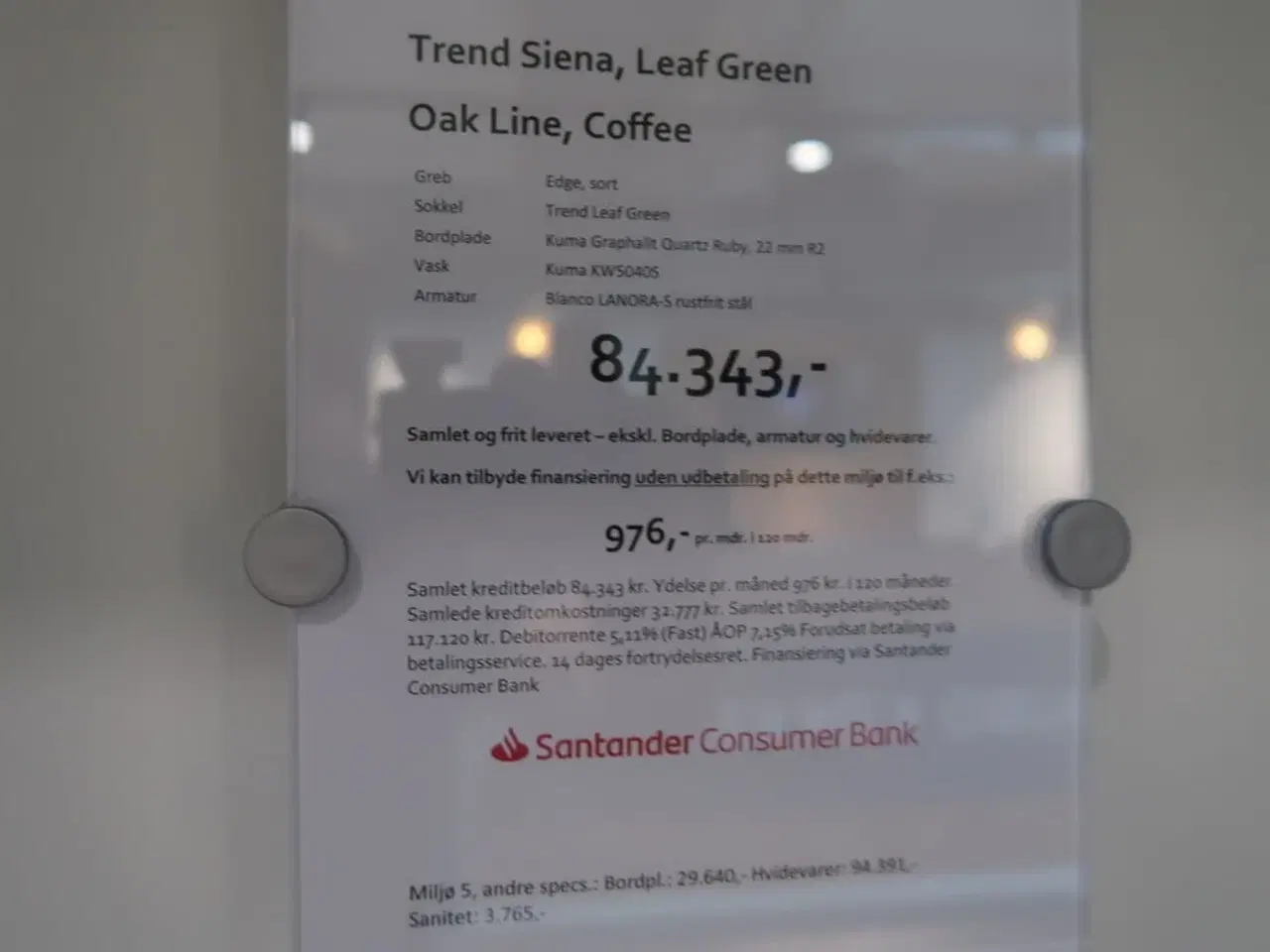 Billede 20 - Køkken AUBO Trend Siena, Leaf Green, Oak Line,