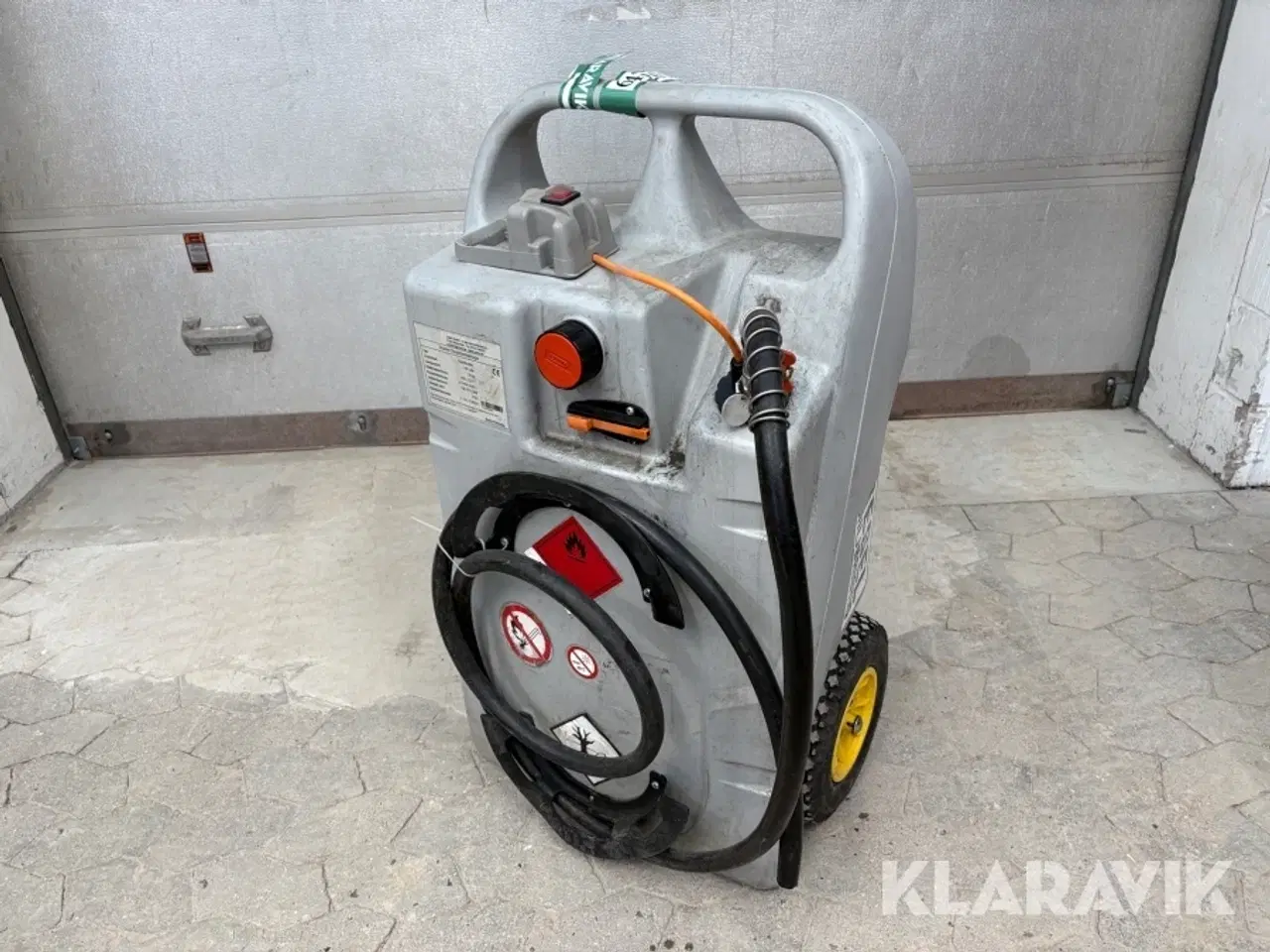 Billede 1 - Mobil diesel tankanlæg CEMO 100L