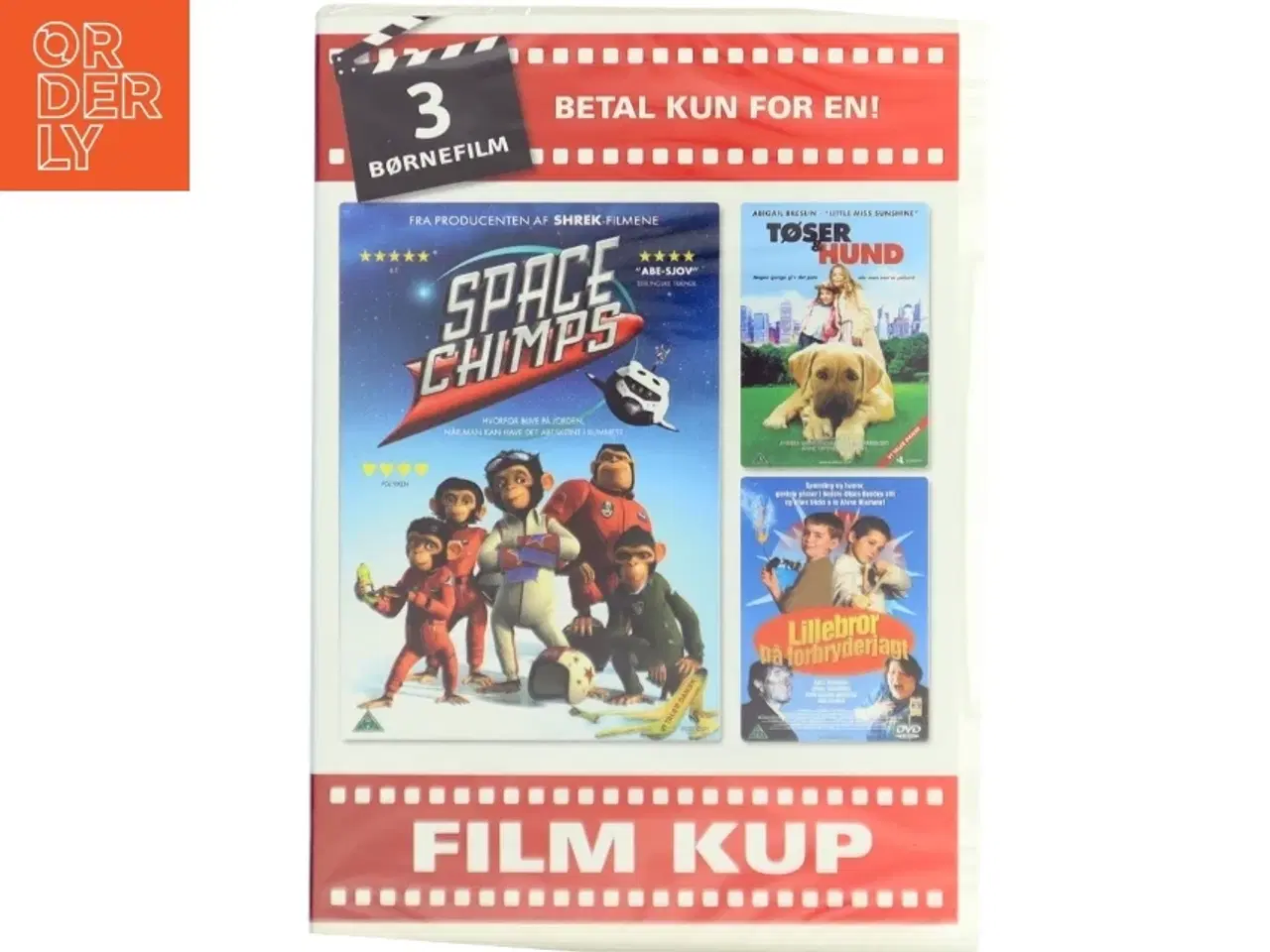 Billede 1 - Børnefilm DVD-pakke