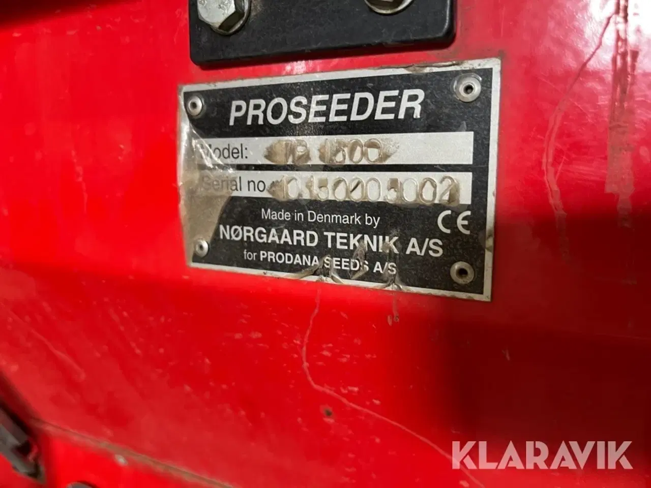 Billede 4 - Såmaskine Proseeder Tp1500