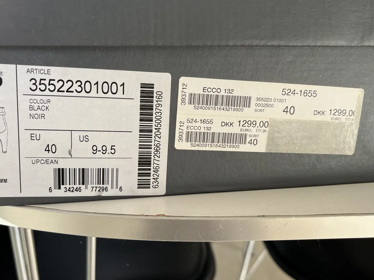 Billede 4 - Ecco støvle str. 40