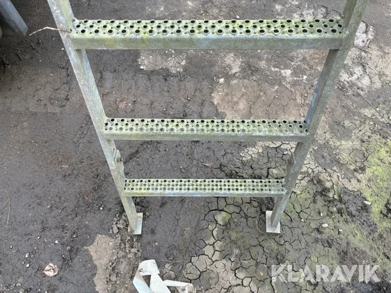 Billede 4 - Galvaniseret trappe 1 styk