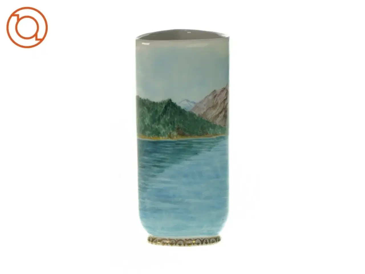 Billede 1 - Porcelænsvase (str. H 17 cm)