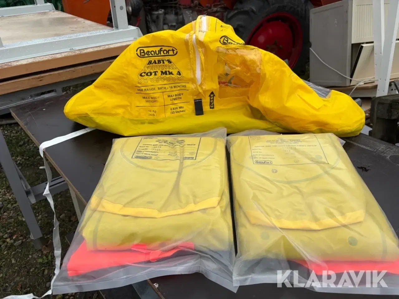 Billede 1 - Redningsbåd til børn Beaufart 3 styk