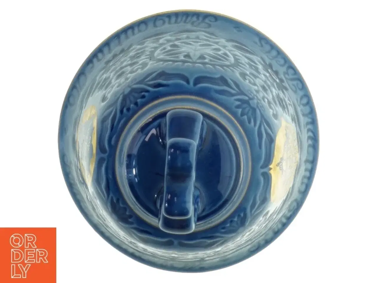 Billede 5 - Dekorativ keramisk klokke fra Copenhagen Porcelain (str. Ø, 10 cm x 13 cm)