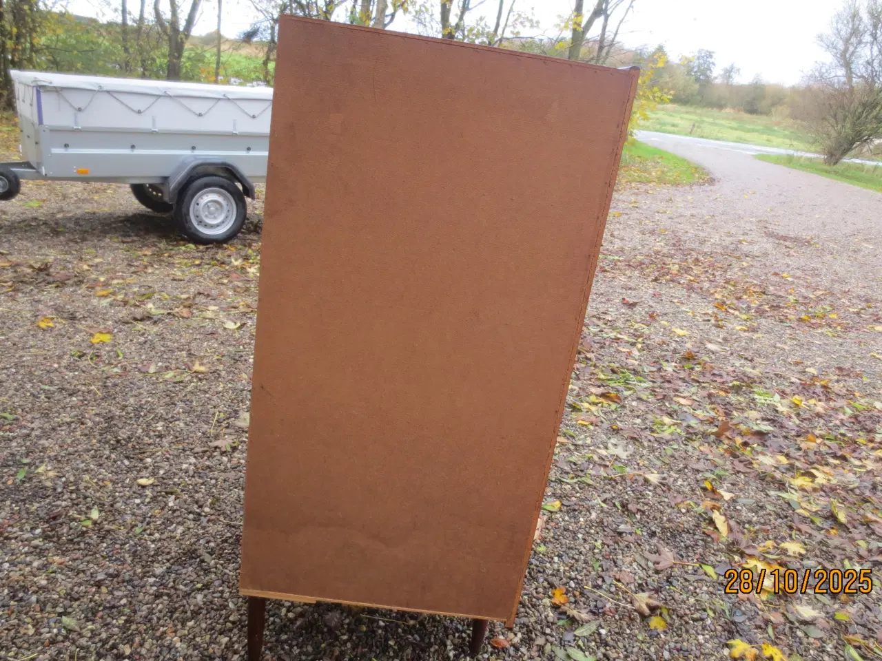 Billede 6 - 1 stk Teak Hjørneskab med 3 skuffer